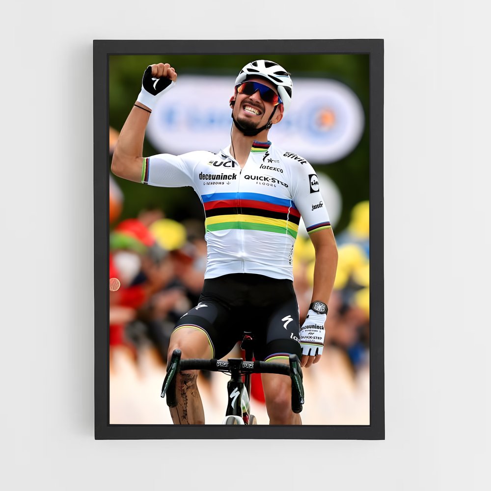 Poster La Victoire de Julian – affiche Cyclisme (vue 2)